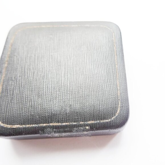 Art Deco Sterling Tuxedo Cufflinks Studs - Picture 3 of 3